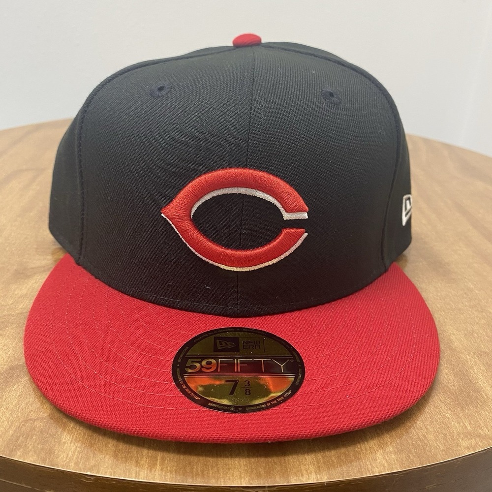 Cincinnati Reds 7 3/8 New Era Authentic On-Field 59FIFTY Fitted Hat cap MLB